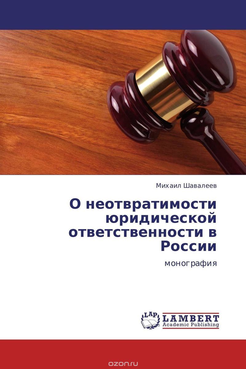О неотвратимости юридической ответственности в России, Михаил Шавалеев