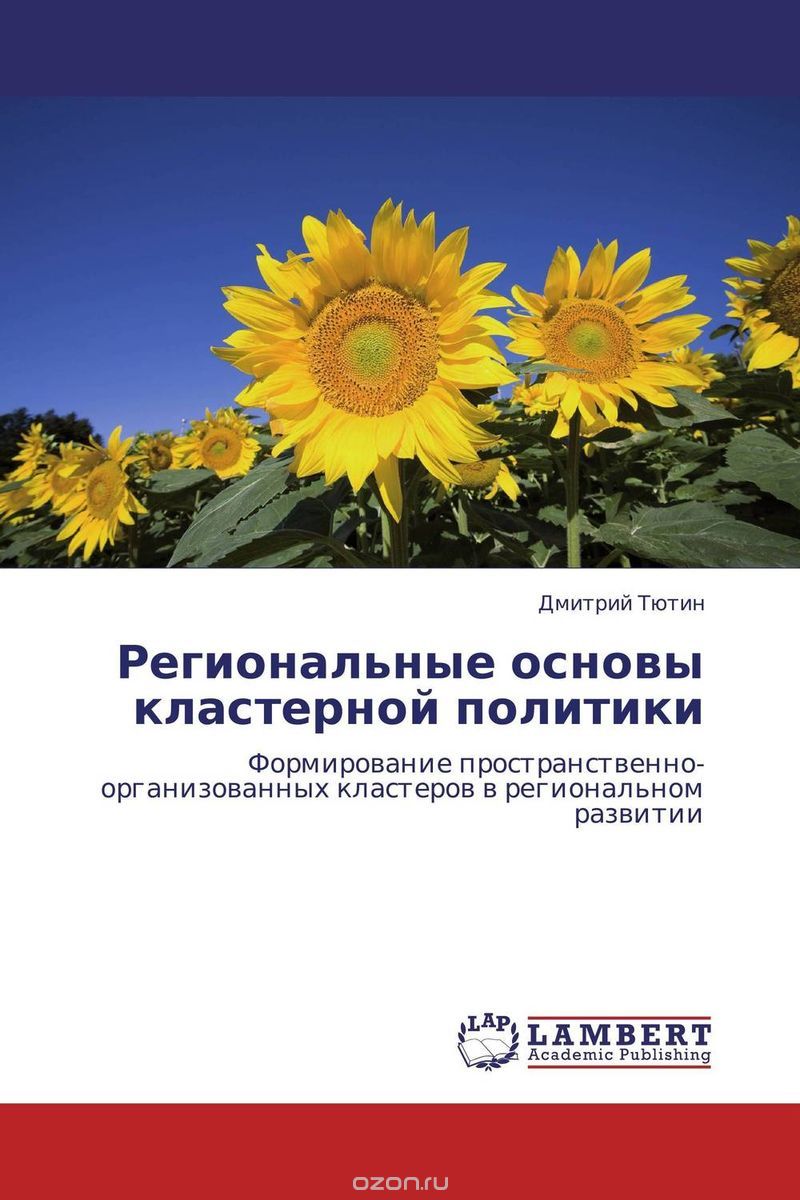 Скачать книгу "Региональные основы кластерной политики, Дмитрий Тютин"