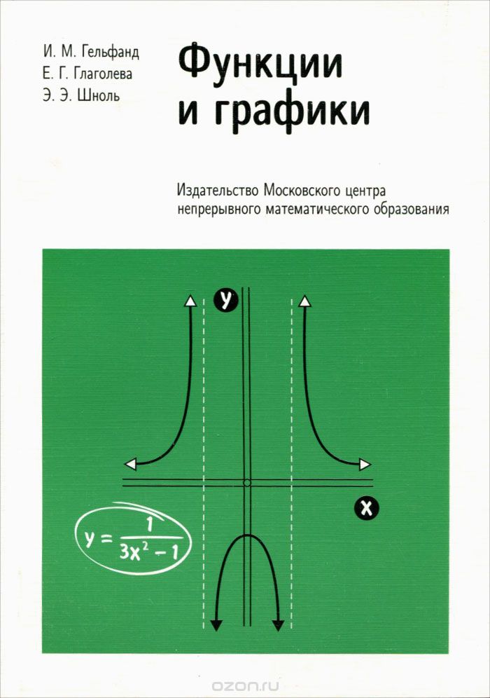 Скачать книгу "Функции и графики (основные приемы), И. М. Гельфанд, Е. Г. Глаголева, Э. Э. Шноль"